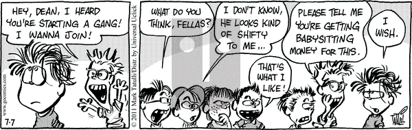 Heart of the City on Thursday July 7, 2011 Comic Strip