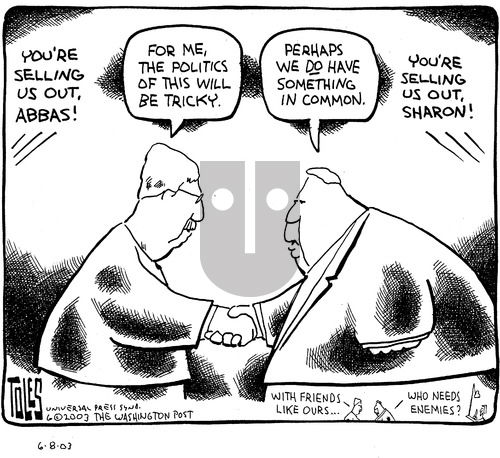 Tom Toles on Sunday June 8, 2003 Comic Strip