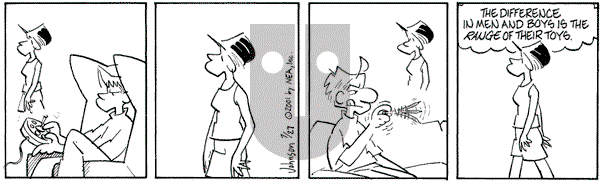 Arlo and Janis on Friday July 27, 2001 Comic Strip