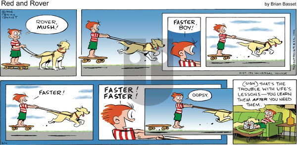 Red and Rover on Sunday August 14, 2016 Comic Strip