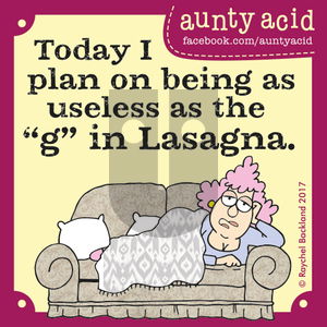 Aunty Acid on Monday May 29, 2017 Comic Strip