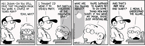 FoxTrot on Monday October 22, 1990 Comic Strip