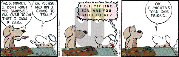 DeFlocked on Friday January 27, 2012 Comic Strip
