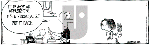 The Buckets on Friday January 9, 2004 Comic Strip
