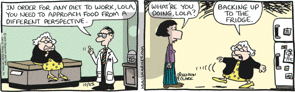 Lola on Monday October 25, 2004 Comic Strip