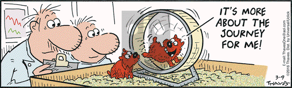 Frank and Ernest on Wednesday March 9, 2016 Comic Strip