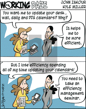 Working Daze on Wednesday April 21, 2004 Comic Strip
