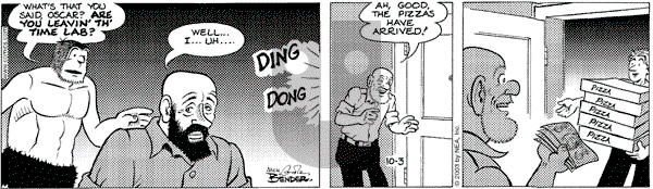 Alley Oop on Friday October 3, 2003 Comic Strip