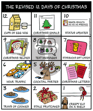 Half Full on Monday December 23, 2013 Comic Strip