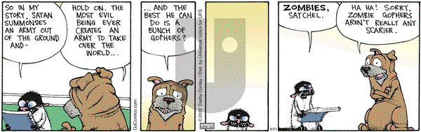 Get Fuzzy on Thursday June 21, 2012 Comic Strip