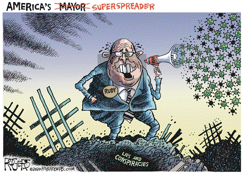 Rob Rogers on Thursday December 10, 2020 Comic Strip