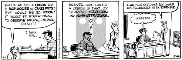 Grand Avenue on Thursday September 11, 2003 Comic Strip