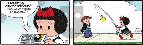 Nancy on Monday October 10, 2016 Comic Strip
