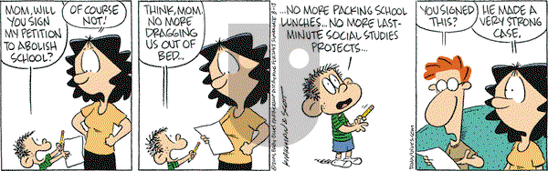 Baby Blues on Wednesday August 13, 2014 Comic Strip