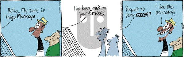 The Knight Life on Wednesday March 26, 2025 Comic Strip