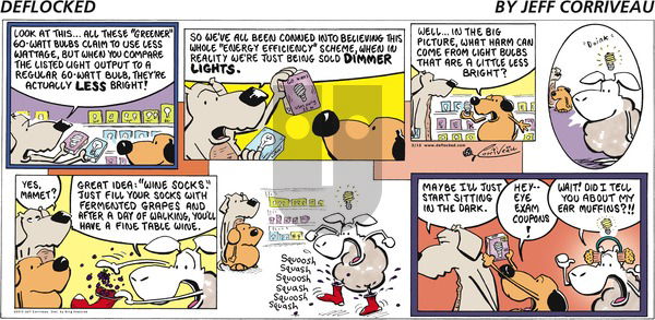DeFlocked on Sunday March 15, 2015 Comic Strip
