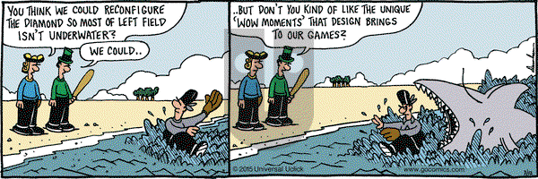 Overboard on Thursday March 12, 2015 Comic Strip