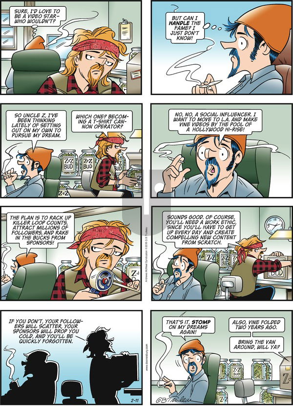 Doonesbury on Sunday February 11, 2018 Comic Strip