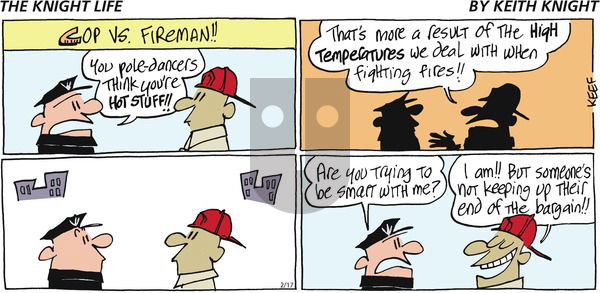 The Knight Life on Sunday February 17, 2019 Comic Strip