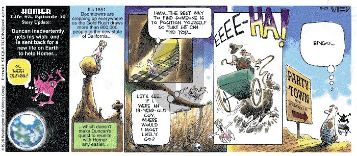 Non Sequitur on Sunday August 25, 1996 Comic Strip
