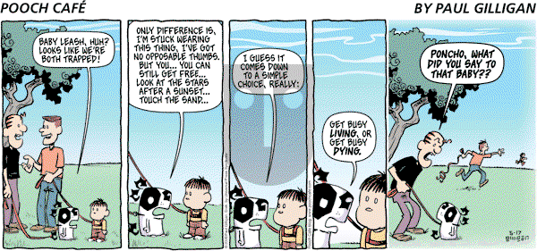 Pooch Cafe on Sunday May 17, 2009 Comic Strip