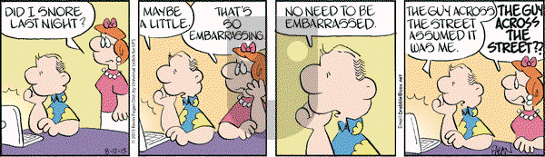 Drabble on Wednesday August 12, 2015 Comic Strip