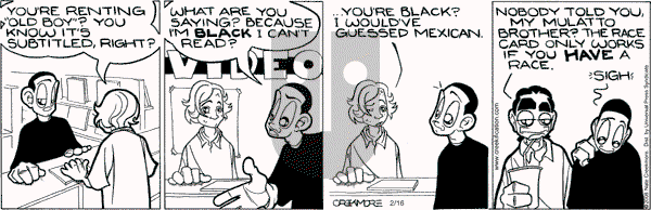 Maintaining on Saturday February 16, 2008 Comic Strip