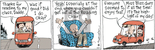 Cul de Sac on Saturday April 21, 2018 Comic Strip