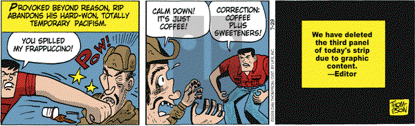 Rip Haywire on Wednesday July 29, 2009 Comic Strip