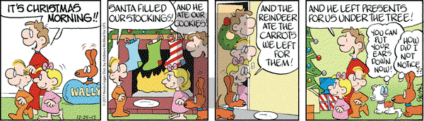 Drabble on Monday December 25, 2017 Comic Strip