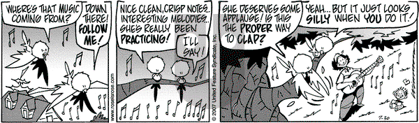 Rose is Rose on Monday July 30, 2007 Comic Strip