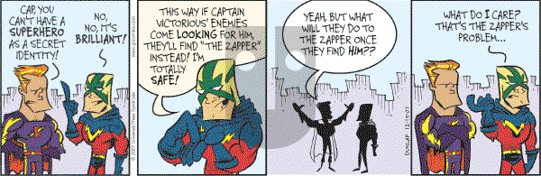 Ink Pen - Saturday December 15, 2007 Comic Strip