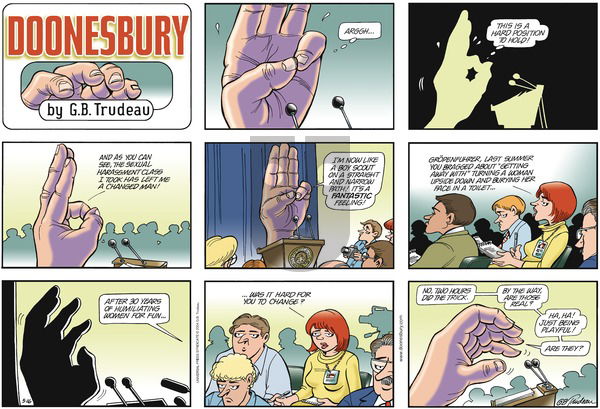 Doonesbury on Sunday May 16, 2004 Comic Strip