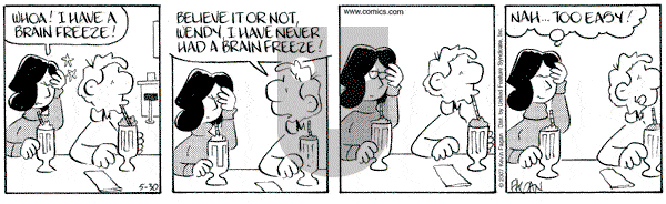 Drabble on Wednesday May 30, 2007 Comic Strip