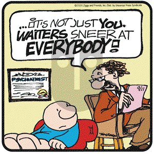 Ziggy on Monday September 11, 2006 Comic Strip