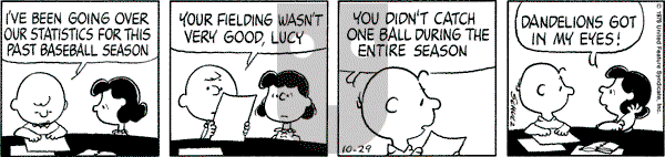 Peanuts - Monday October 29, 1979 Comic Strip