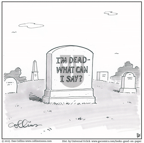 Looks Good on Paper on Wednesday April 30, 2025 Comic Strip