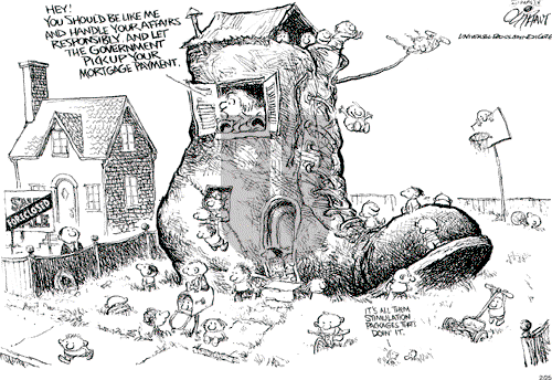 Pat Oliphant on Wednesday February 25, 2009 Comic Strip