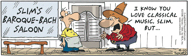 Frank and Ernest on Monday April 10, 2006 Comic Strip
