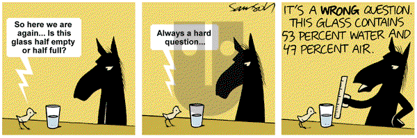 Dark Side of the Horse on Sunday March 6, 2011 Comic Strip
