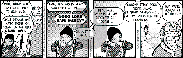 The Boondocks - Friday November 19, 1999 Comic Strip