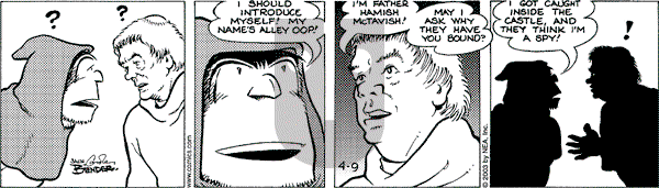 Alley Oop on Wednesday April 9, 2003 Comic Strip