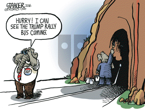 Jeff Stahler on Thursday October 13, 2016 Comic Strip