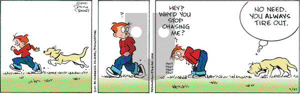 Red and Rover on Monday September 27, 2021 Comic Strip