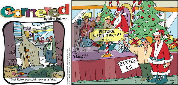 Cornered on Sunday December 7, 2014 Comic Strip