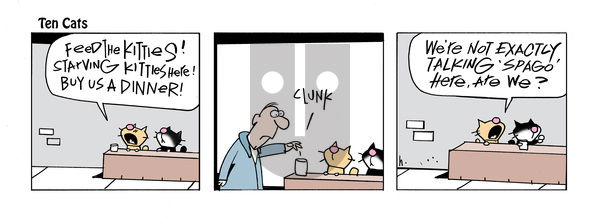 Ten Cats on Thursday May 29, 2025 Comic Strip