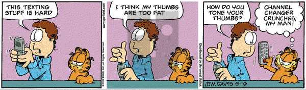 Garfield on Wednesday May 19, 2010 Comic Strip