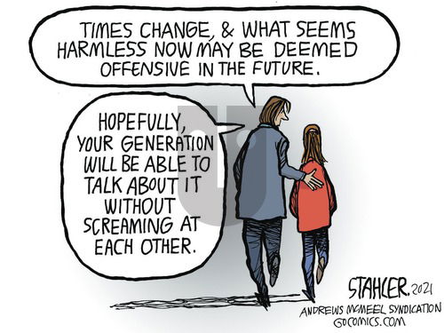 Jeff Stahler on Sunday March 7, 2021 Comic Strip