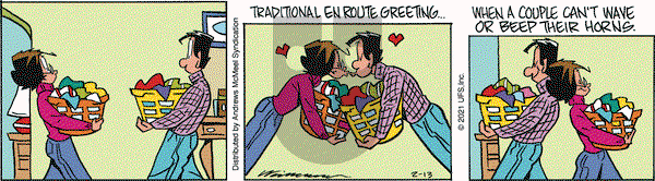 Rose is Rose on Saturday February 13, 2021 Comic Strip