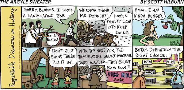 The Argyle Sweater on Sunday February 27, 2011 Comic Strip
